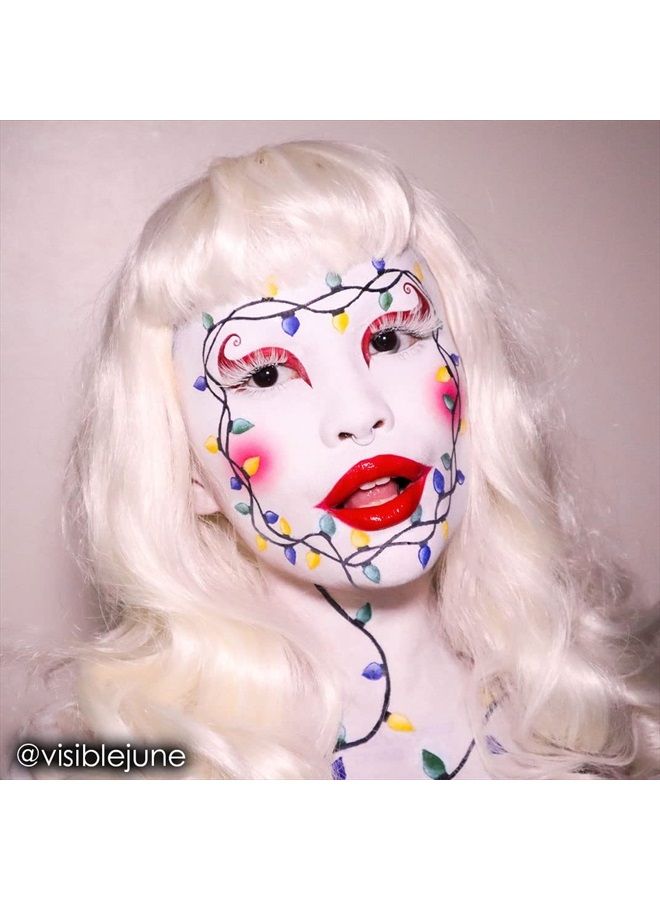 mehron عصا كريم مكياج كريم بليند | طلاء وجه، طلاء جسم، وكريم أساس مكياج | عصا طلاء جسم 0.75 أونصة (21 جرام) (أبيض) - Image 4