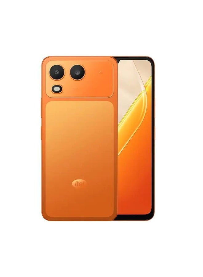 إيتيل A200 Plus Dual SIM Comet Orange 3GB RAM 128GB 4G -Middle East Version - Image 2