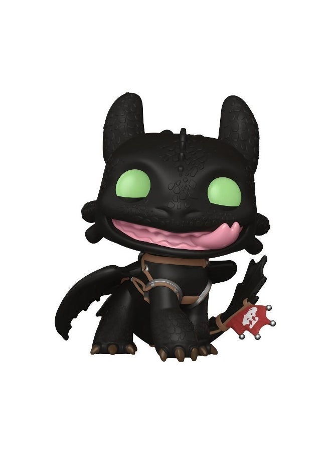 Funko Funko POP! Movies Dreamworks How to Train Your Dragon Toothless (Smiling) Vinyl Figure (11 cm)  - Image 3