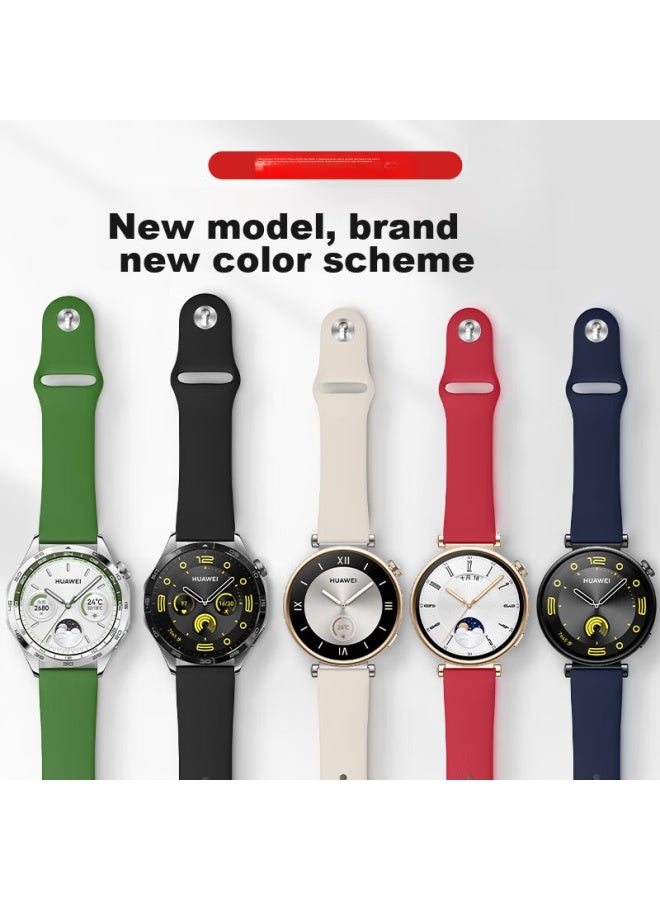 Wei Qiantu Weiqiantu Compatible Huawei Watch Band For Gt4/gt5/pro/gt3pro/watch4pro/watch3pro, Sports Silicone Strap For Men, 46/48mm - Image 3