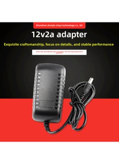 12V2A Adapter Router LED Light Bar Charger Set-top Box Surveillance Camera Power Adapter-Color:12V2A