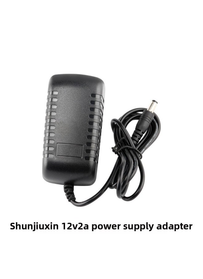 Generic - 12V2A Adapter Router LED Light Bar Charger Set-top Box Surveillance Camera Power Adapter-Color:12V2A - Image 1