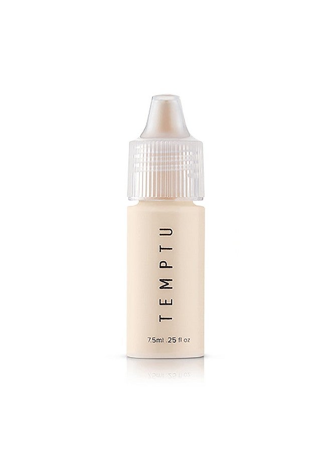 TEMPTU S/B Silicone-Based Airbrush Foundation: Professional Long-Wear Liquid Makeup, Sheer To Full Coverage For A Hydrated, Healthy-Looking Glow & Luminous, Dewy Finish On All Skin Types, 001 Porcelain, 0.25 Fl Oz - Image 1