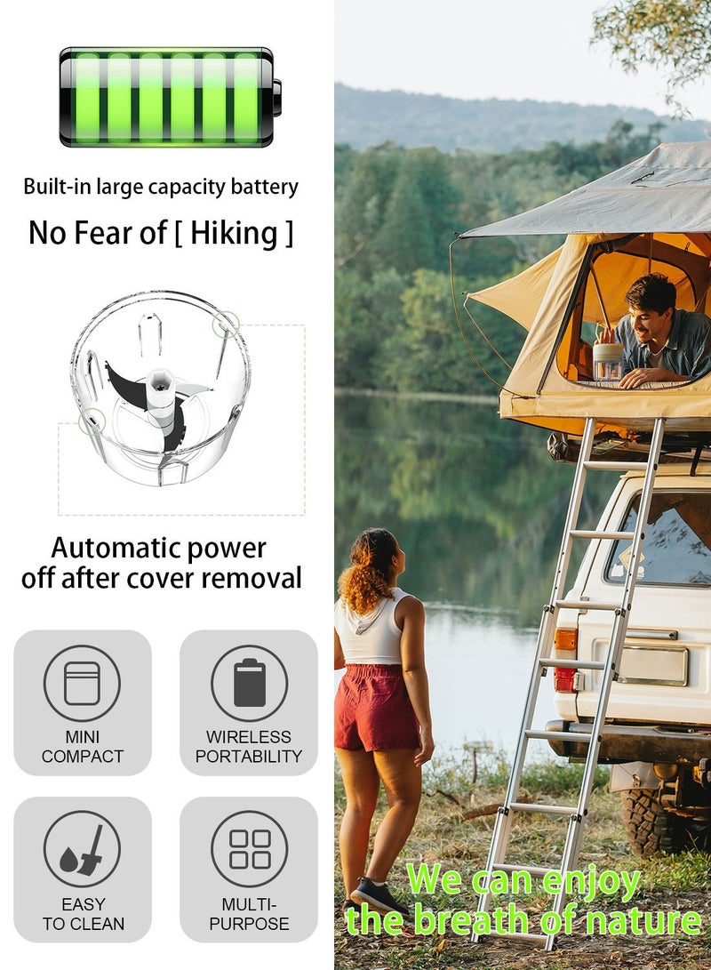 سيارم تمزيق الثوم، تمزيق الثوم المصغر الكهربائي 250 مل، تمزيق بطارية مدمجة قابلة للشحن USB لهرس البصل والثوم والفلفل، إلخ، وردي - Image 5