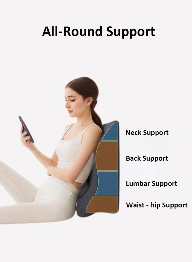 Back pillow wedge-shaped bed rest pillow leg positioning pillow sitting pillow back support reading pillow suitable for bed sofa sleep back - Image 3