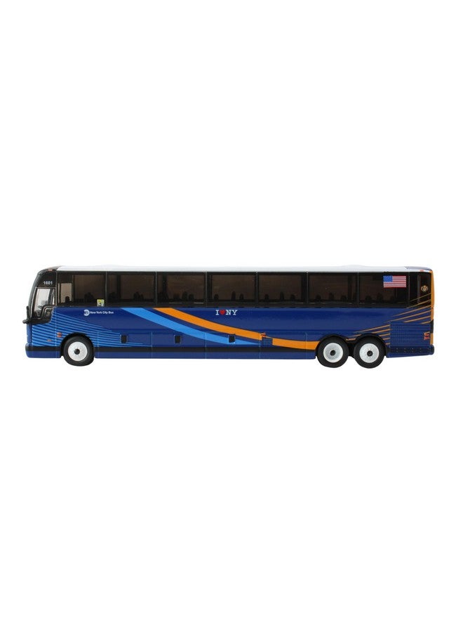 Daron Prevost X3-45 Commuter Coach: MTA Express Service Bus, with Die-Cast Metal, 1/87 Scale (6") - Image 2