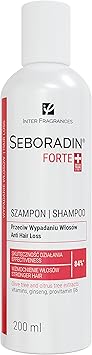 SEBORADIN FORTE Premium Hair Shampoo for Hair Loss and Thinning 200 ml with Vitamins and Natural Extracts for Thickening and Growth - Image 1