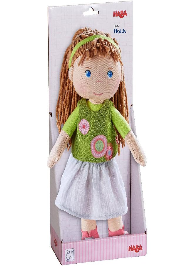 HABA Hedda Soft Doll with Brown Hair, Blue Eyes and Embroidered Face for Ages 18 Months and Up - pzsku/Z1115B8B88D2F83B70FBBZ/45/_/1686916488/2dfbcb47-bc56-42d6-90bc-4a88d6489ed5