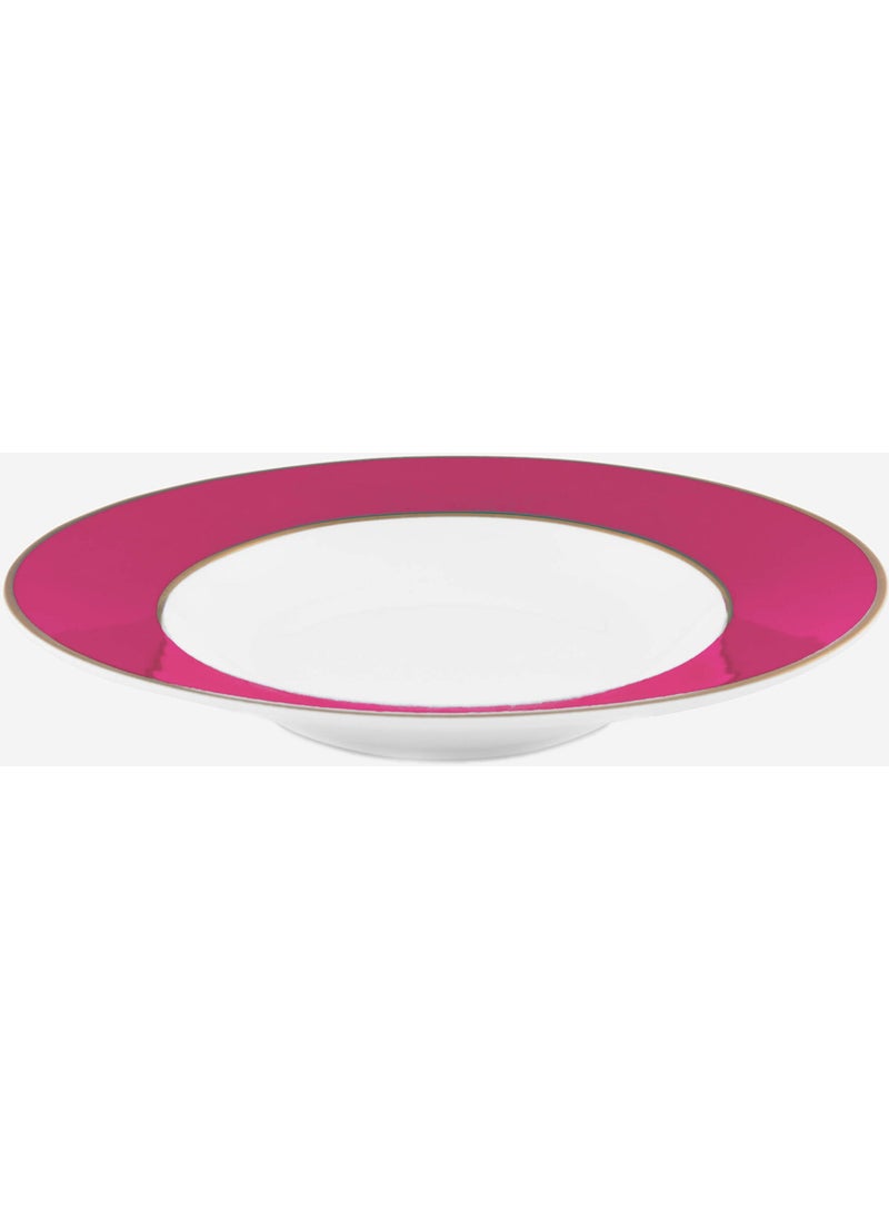 Pip Studio - Chique Pink Porcelain Deep Plate 23.5 cm - Image 1