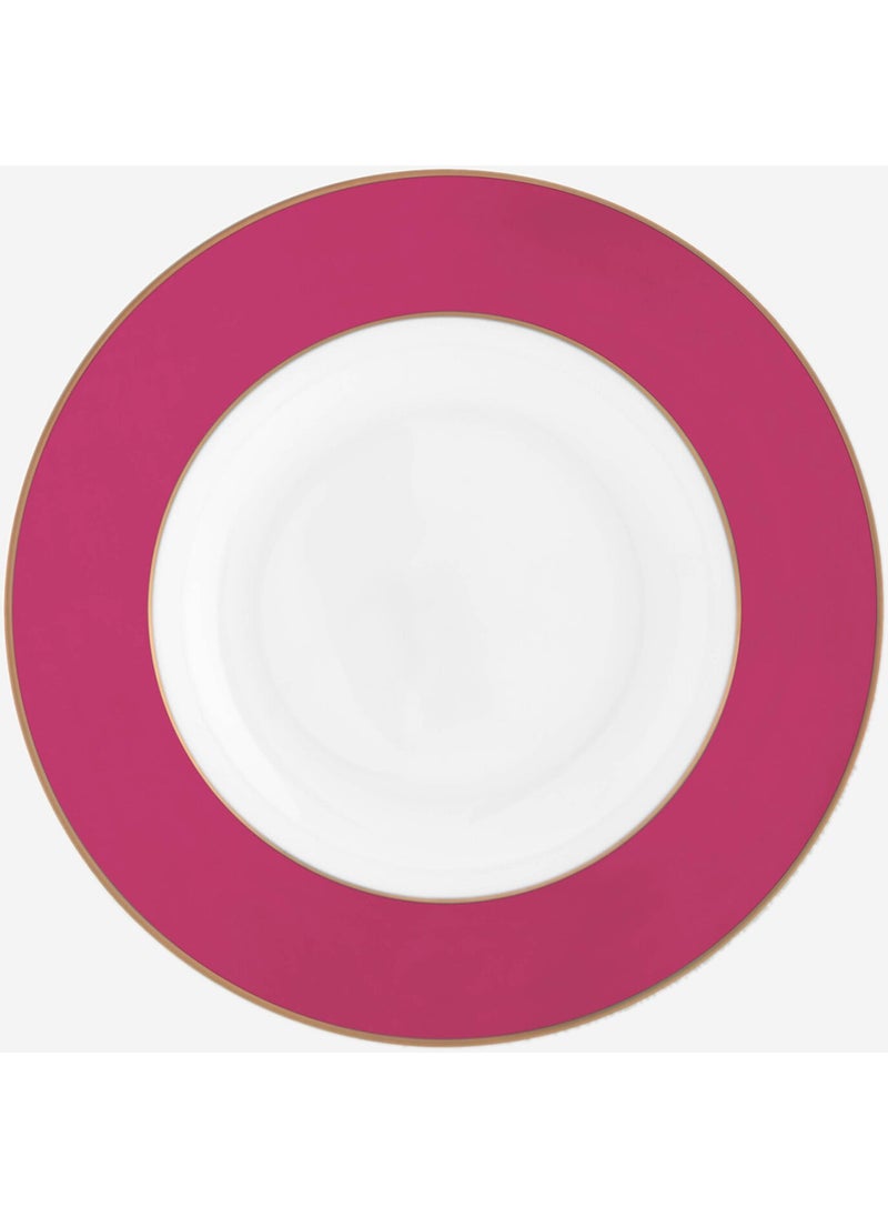 Pip Studio - Chique Pink Porcelain Deep Plate 23.5 cm - Image 1