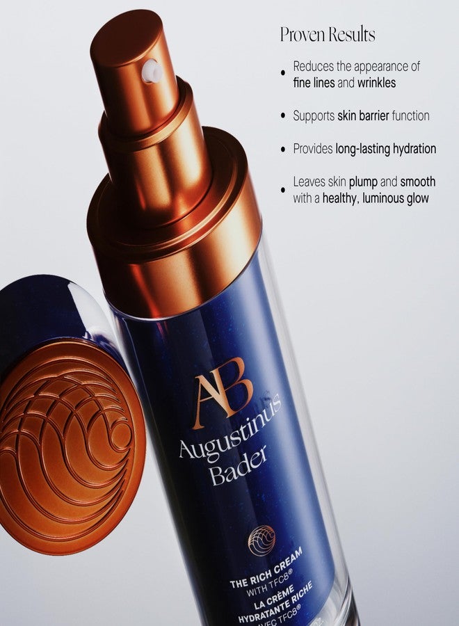 Augustinus Bader The Rich Cream - Luxury Face Cream - Hydrating and Nourishing Face Moisturizer - Facial Moisturizer for Wrinkle Reduction and Cellular Renewal - For Men and Women - 0.5 fl oz - Image 4