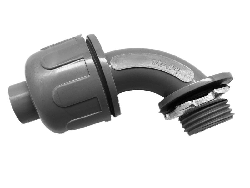KDD INDUSTRIES 3/4" liquid tight connector 90 degree 25 pack - Image 2