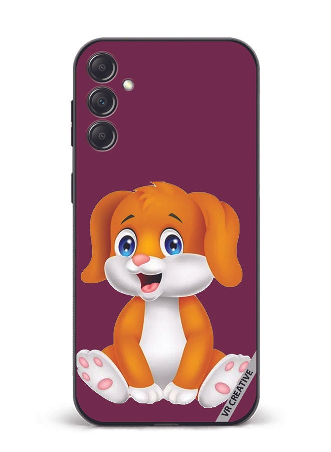 VR CREATIVE Protective Case Cover For Samsung Galaxy A34 Dog Design Multicolour - Image 1