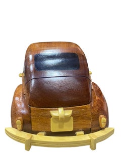 Mahogany peugeot wooden car model 20cm length  - Image 3