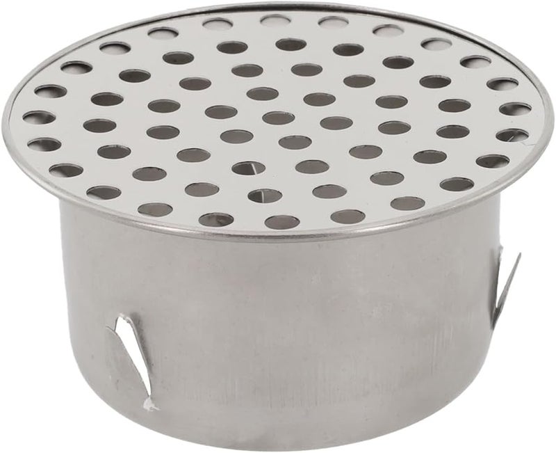 مصرف أرضية سقف من الفولاذ المقاوم للصدأ بتصميم مجوف يمنع الانسداد يناسب أنابيب 75 ملم من البولي فينيل كلوريد - Image 2