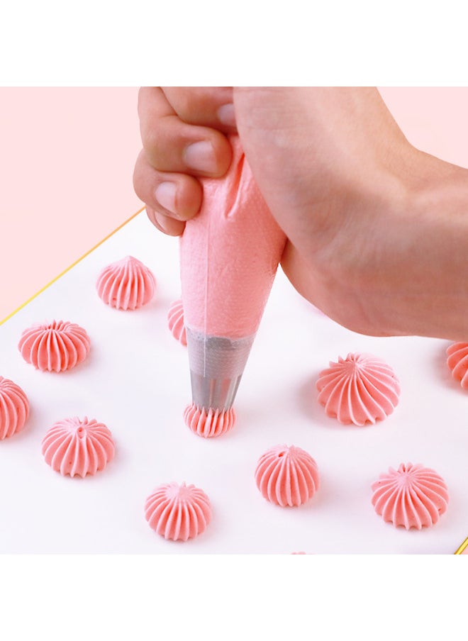 Generic - A Full Set Of Household Flower Squeezer Thickened Disposable Baking Cake Squeezing Cream Soluble Bean Suit-Color:Disposable Thickened Flower Squeezing Bag [give 1 Piece#Activity#Food Grade]-Specifications:Value Pack * Large Size 100 Pieces [upgraded And Thickened] Not Easy To Break - Image 1