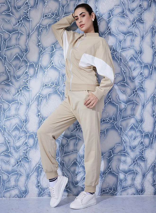Athena Athena Color Block Panel Sweatshirt and Joggers Co-Ords