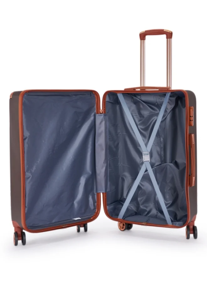 LIMRA A travel bag set consisting of 6 luggage bags Brown color, size 32"/28"/24"/20"/15"/12 inches