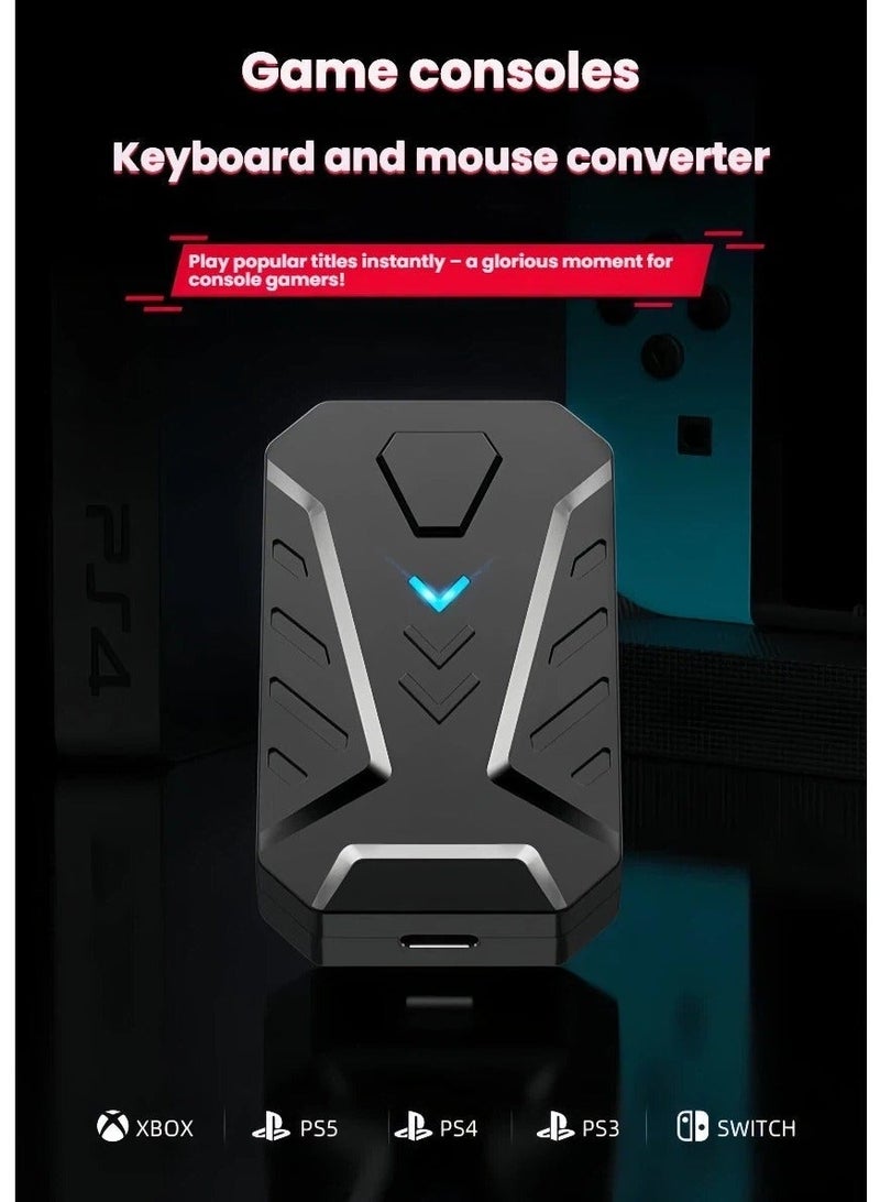 Gamwing Keyboard Mouse Converter Adapter Mouse Keyboard Controller Compatible with PS5/PS4/PS3/Xbox One/Xbox 360/N-Switch - Image 1