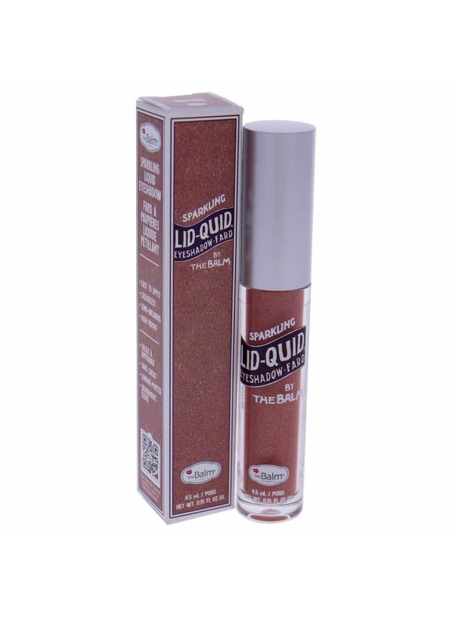 theBalm ظلال عيون سائلة ليد-كوييد المتلألئة، هايلايتر سائل، مكياج عيون، تدوم طويلاً، قابلة للبناء، بحجم السفر، بيليني، 1.1 أونصة - Image 4