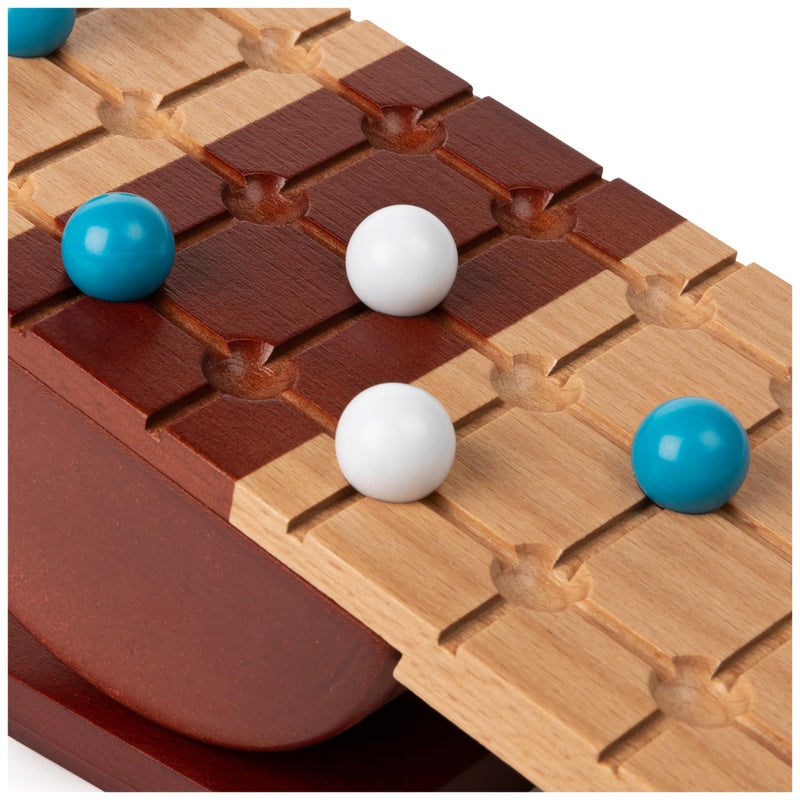 marbles Rock Me Archimedes, Balancing Strategy Puzzle Marbles Family Board Game Retro STEM Learning Educational Toy, for Adults and Kids Ages 8 and up - Image 4