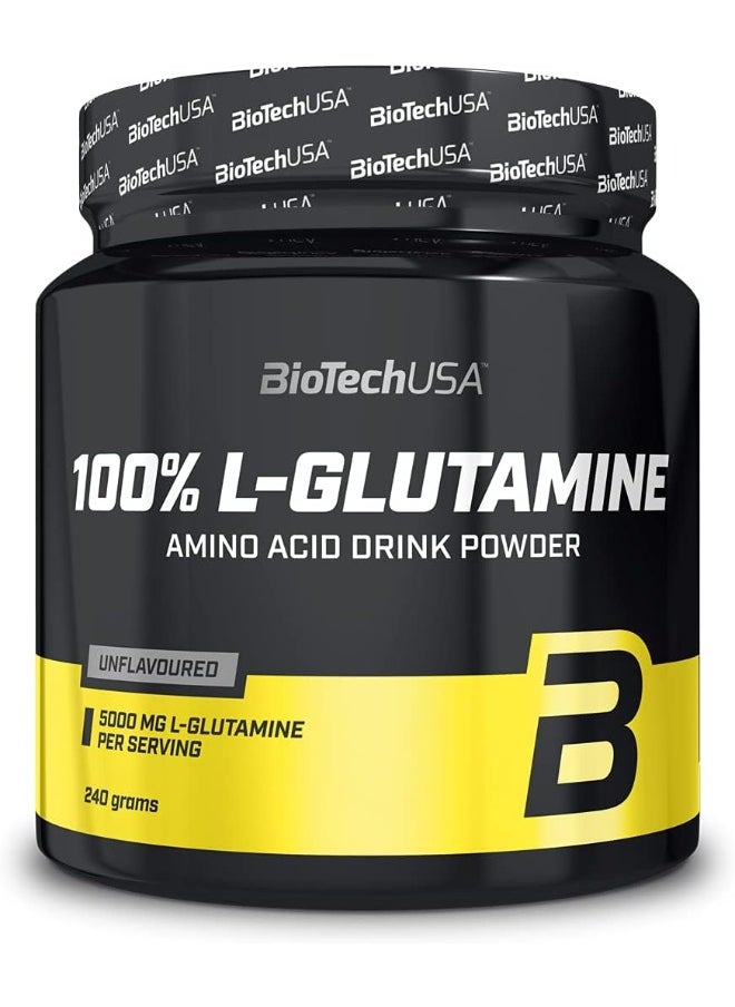 BioTechUSA Biotech 1 g 240 G EU L Glutamine  - Image 1