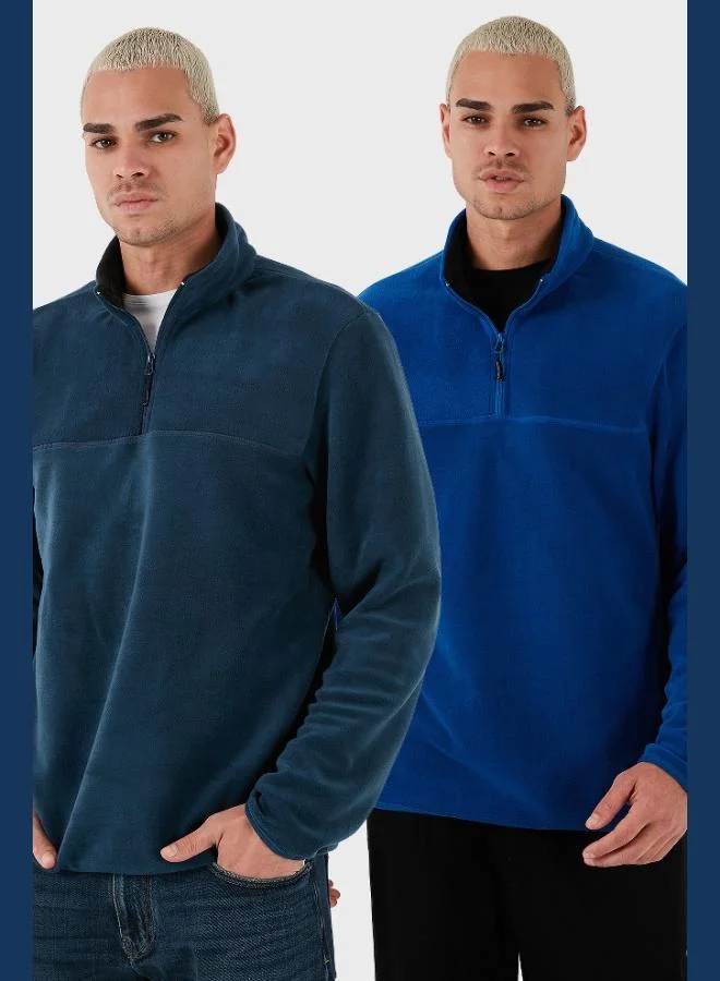 بوراتي بوراتي قطعتان بياقة واقفة مقاومة للوبر رجالي