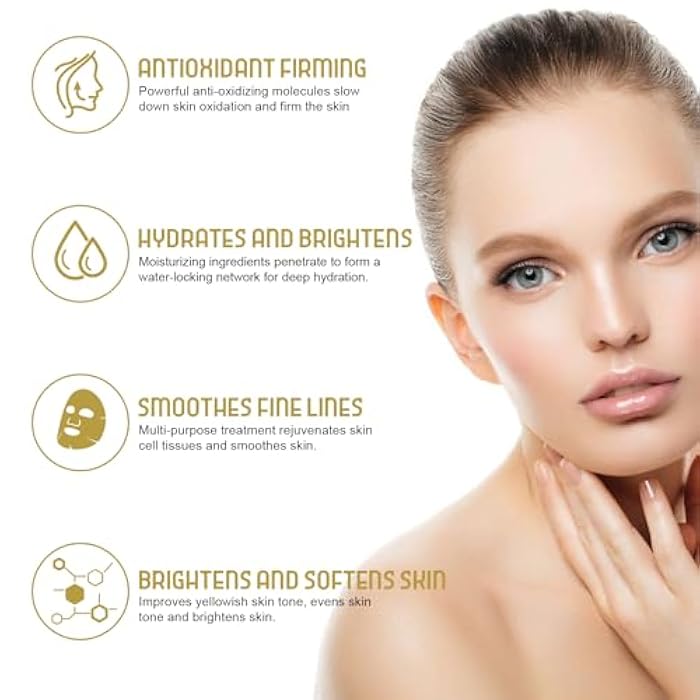 ZEVOFIUR Fullerene Collagen Multi-Active Serum,Instant Face and Eye Lift,44 Vials of Newly Upgraded Moisturizing Serum - Image 2