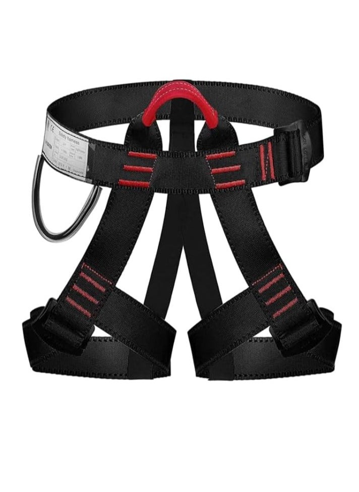 Topcore - Climbing belt, Safety Belt for ziplining, Fire Rescuing, Tree Climbing Gear, Half Body belt for Women, Men. Outdoor Climbing Waist Protection Anti-fall Escape Safety Belt - Image 1