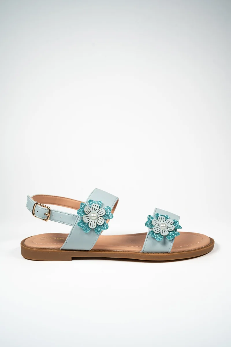 جيومني صنادل جيومني للبنات – صنادل مريحة ومريحة للأطفال، والبنات قبل المراهقة والصغيرات للمدرسة، واللعب والملابس اليومية