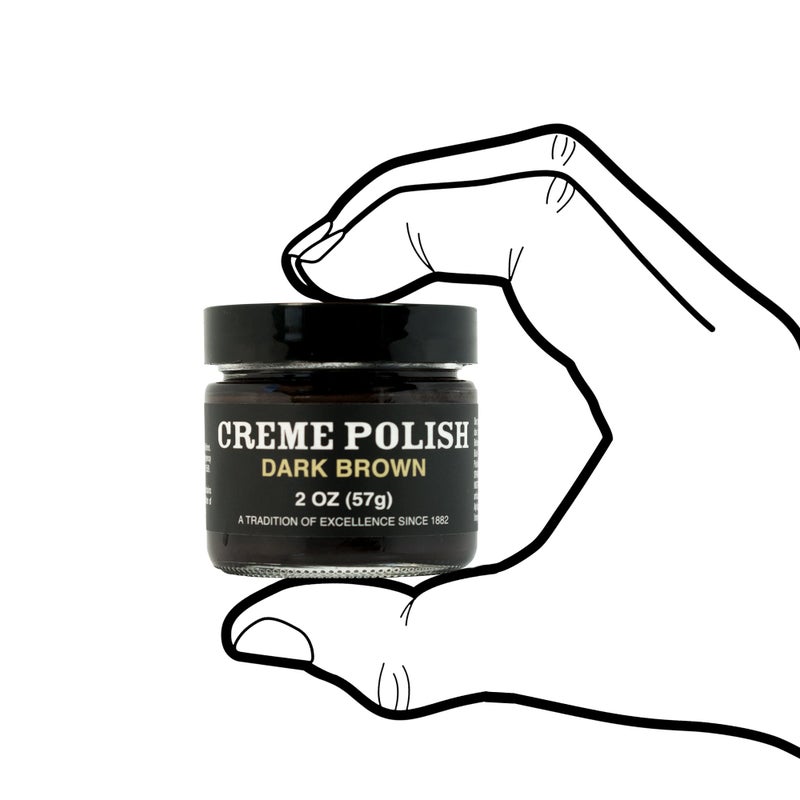 Bickmore Cream Shoe Polish - Dark Brown - Image 3