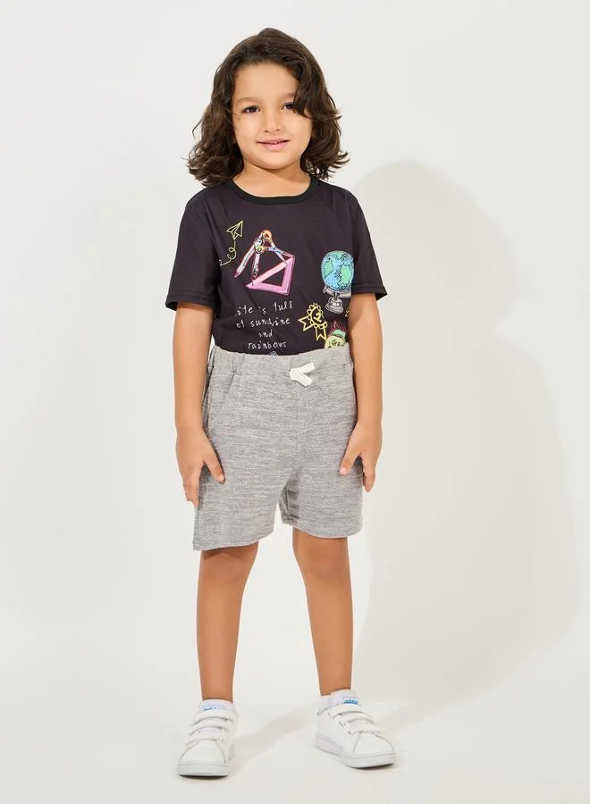 ستايلي Solid Bow Front Short