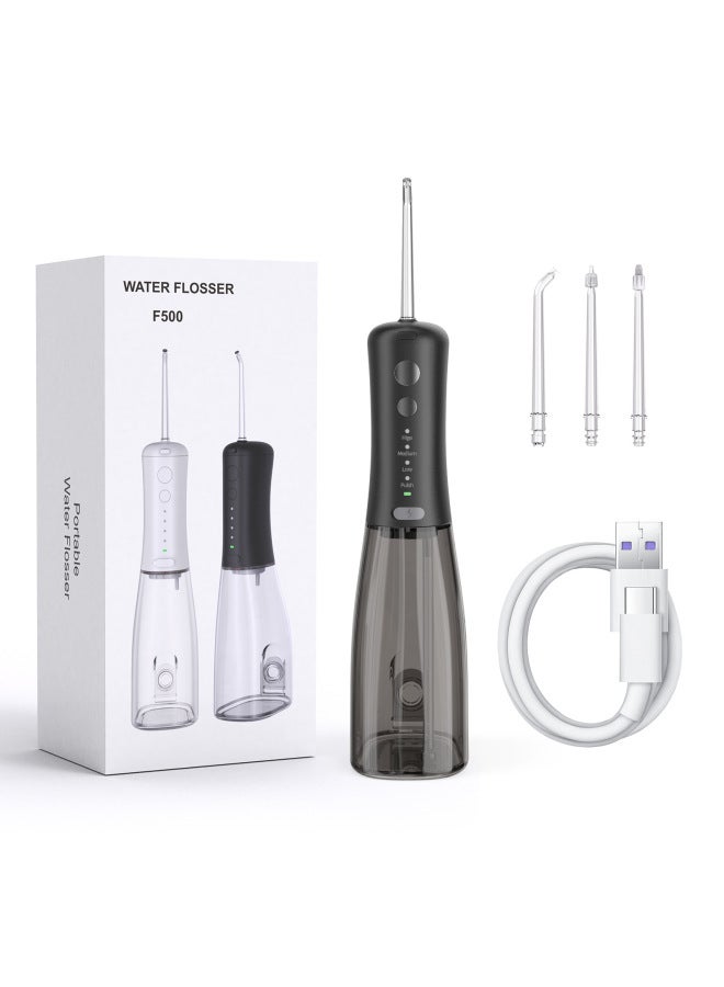 350ml Large-capacity Adult Household Electric Water Flosser With Pulse Function, Rechargeable Portable Cleaning Device