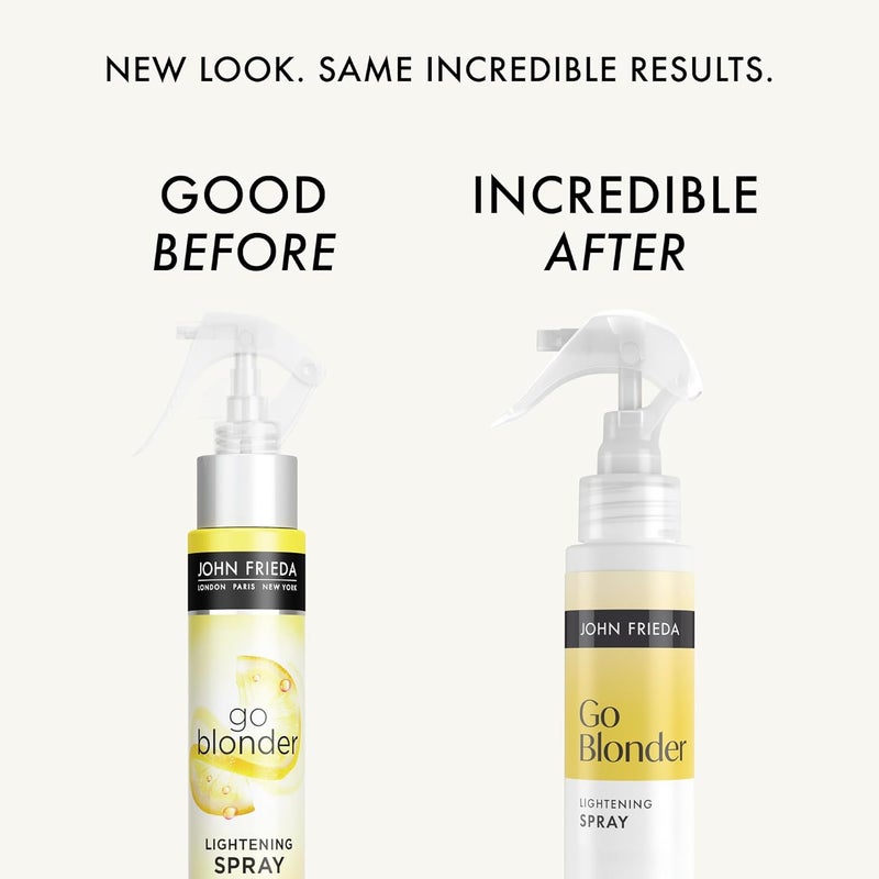 John Frieda Sheer Blonde Go Blonder Lightening Spray, Controlled Hair Lightener to Gradually Lighten Hair, with Citrus and Chamomile BlondMend Technology, 3.5 Ounce - Image 2