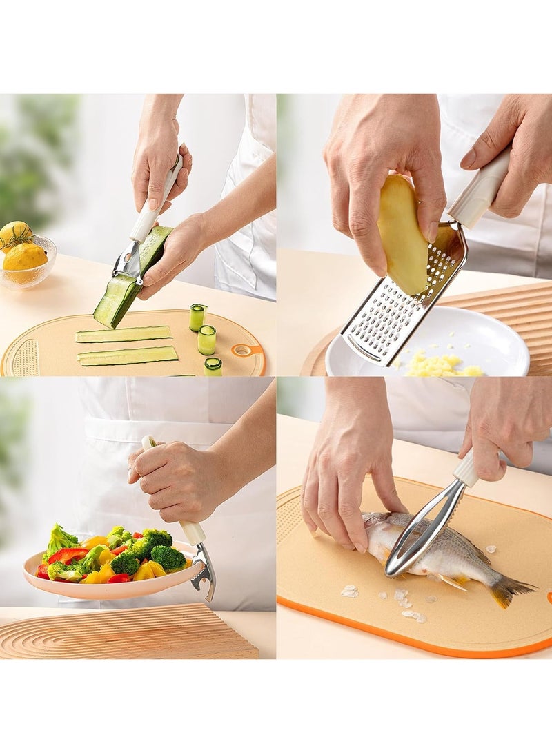 general 7 Piece Kitchen Tools and Gadgets Set, Stainless Steel Cookware Set with PP Handles Heat Resistant Non-Stick Kitchen Gadgets Cookware Set - Image 5