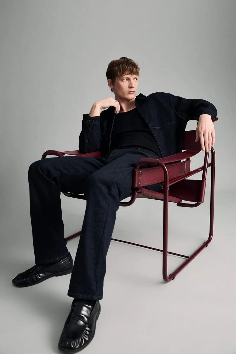 Defacto  Straight Fit Trousers for Men | Best Price UAE