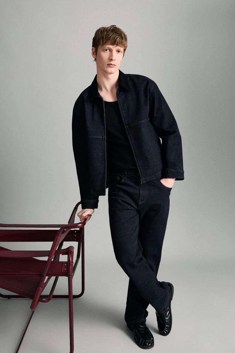 Straight Fit Trousers