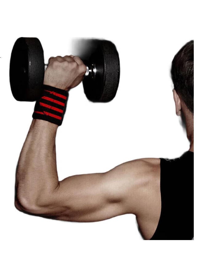 Lac Fitness Wrist Support For Men, Bench Press Wrist Guard, Weightlifting Strength Training, Anti-Sprain Wraparound Sports Bandage - Image 2
