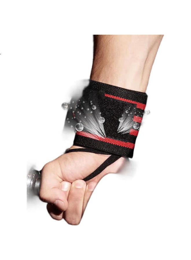 Lac Fitness Wrist Support For Men, Bench Press Wrist Guard, Weightlifting Strength Training, Anti-Sprain Wraparound Sports Bandage - Image 3