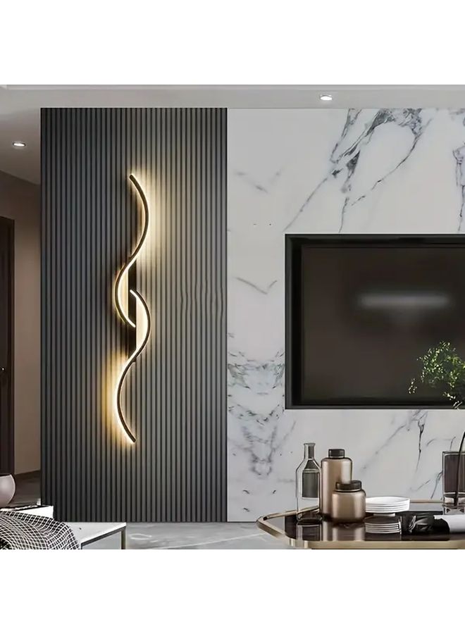 Modern Led Wall Light Golden Adjustable 3 Color Temperatures For Bedroom Living Room - Image 1