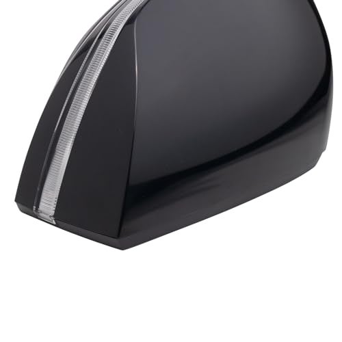 TRQ مرآة السائق الجانبية اليسرى TRQ مزودة بالطاقة وساخنة بطلاء أسود ناعم متوافقة مع كيا سبورتاج 2023 2024 KI1320295 - Image 5