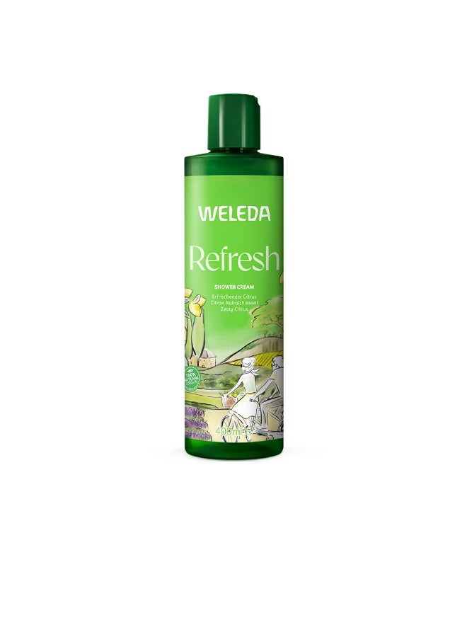 Weleda Refresh Creamy Citrus Shower Gel 400ml - Image 1