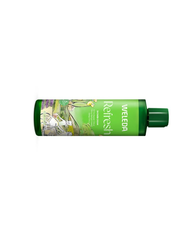 Weleda Refresh Creamy Citrus Shower Gel 400ml - Image 2