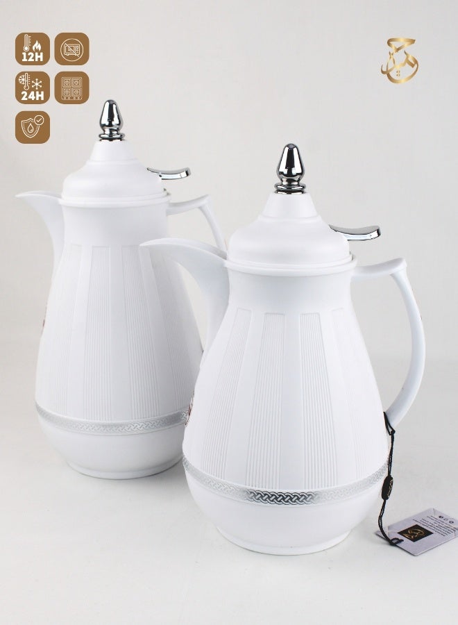 Red Home Vacuum Flask Set -1000ml,700ml SH965C  - Image 1