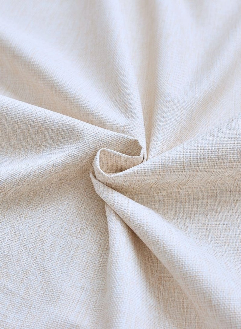 QBAID ستائر معتمة لغرفة النوم وغرفة المعيشة، مزودة بحلقات معدنية أو خطافات علوية، بمقاسات متعددة - Image 3