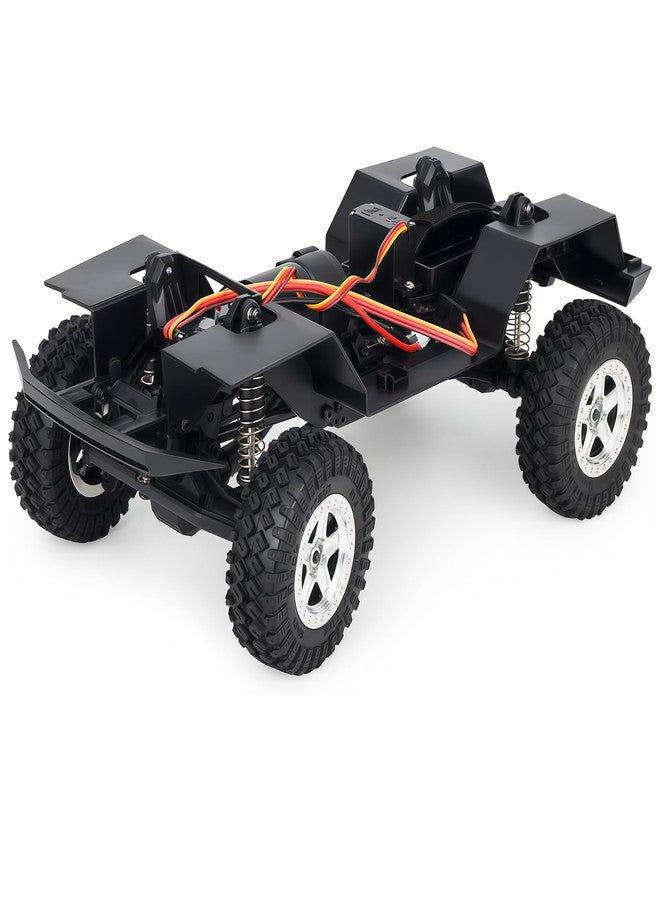 AMK TRX4M Nylon Chassis Frame with 2-Speed Gearbox, 155mm Wheelbase, Assembled 1/18 RC Crawler Chassis for TRX4M Bronco Defender JJRC C8809 C8801 Upgrade Parts - Image 4