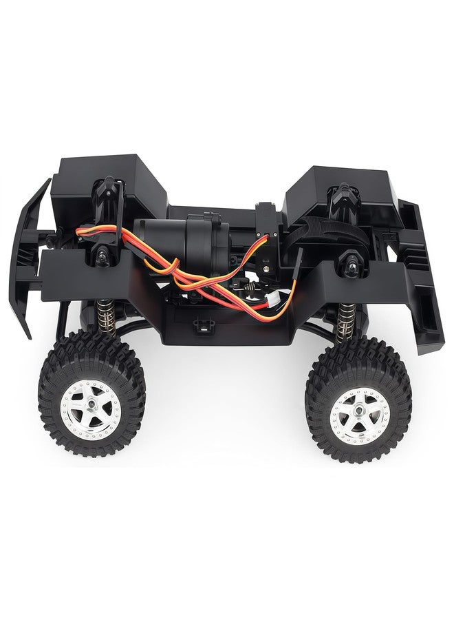 AMK TRX4M Nylon Chassis Frame with 2-Speed Gearbox, 155mm Wheelbase, Assembled 1/18 RC Crawler Chassis for TRX4M Bronco Defender JJRC C8809 C8801 Upgrade Parts - Image 1