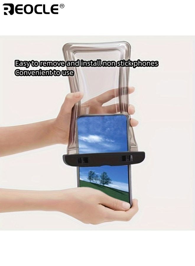 REOCLE High-Quality Universal Thickened Waterproof Phone Case Durable PVC Material Suitable for Wallets Exclusive Phone Protector for Swimming Enthusiasts Divers - Image 3