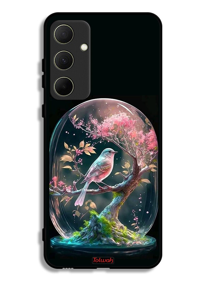 Tolwak Samsung Galaxy A35 5G Protective Case Cover Bird In Jarr - Image 1