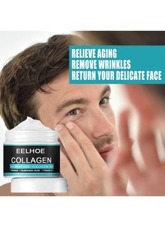EELHOE Men's Anti Aging Face Cream Collagen Retinol, Vitamin E Brightening and Moisturizing Face Creamfade Fine Lines, 30g  - Image 2